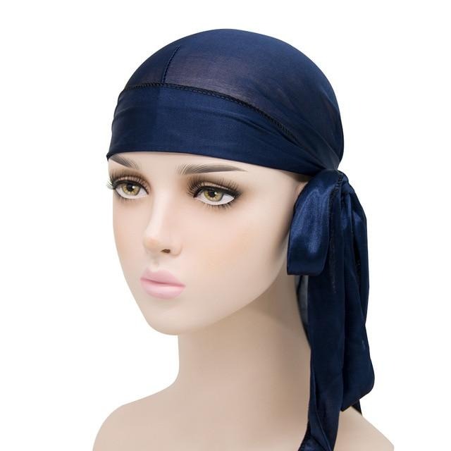 New Unisex Velvet Durag Waves Extra Long Tail and Wide Straps for Du-RAG  Make middle stitch on outside Hair Accessories
