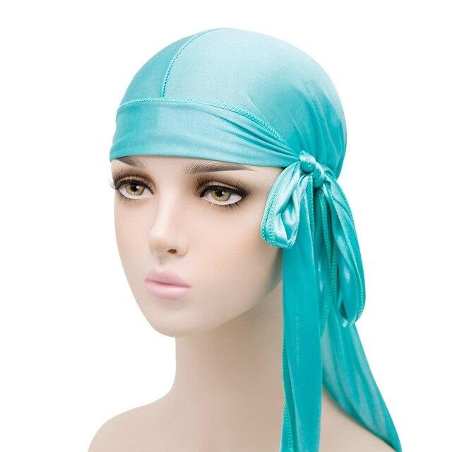 2020 New Velvet Durag Hair Accessories Bonnet Satin Breathable