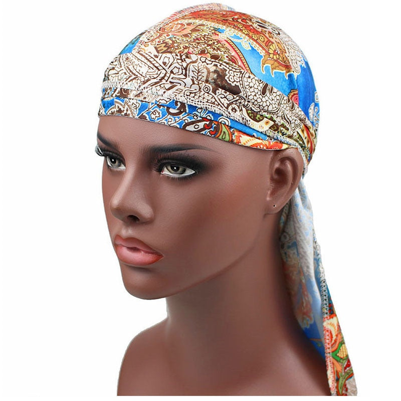 Silky Paisley Durag Taelor Boutique