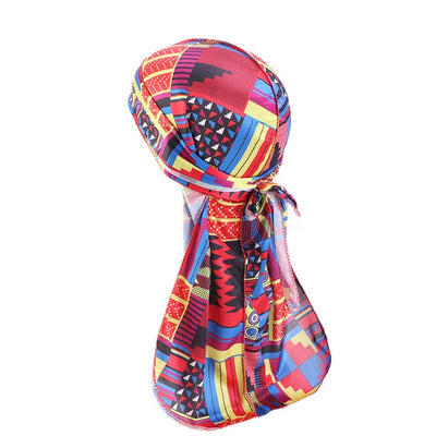 African Print #4 Silky Durag - Taelor Boutique