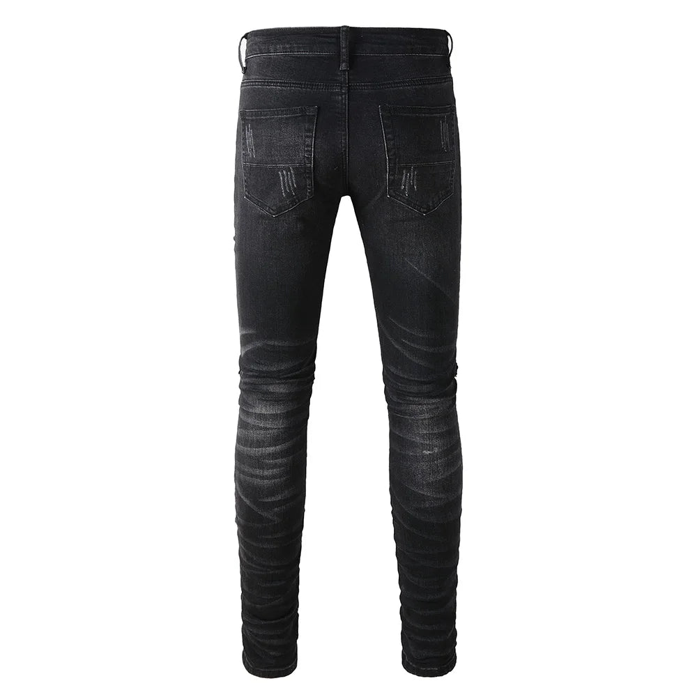 Men s Side Stripe Jeans Luxury Collection Online Taelor Boutique