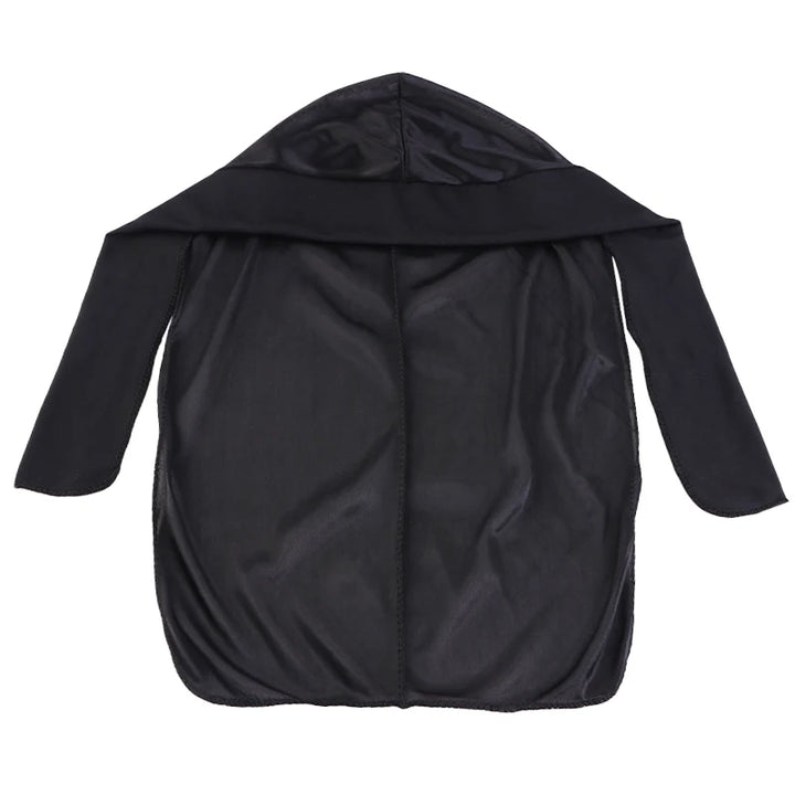 Black Front Band Silky Durag