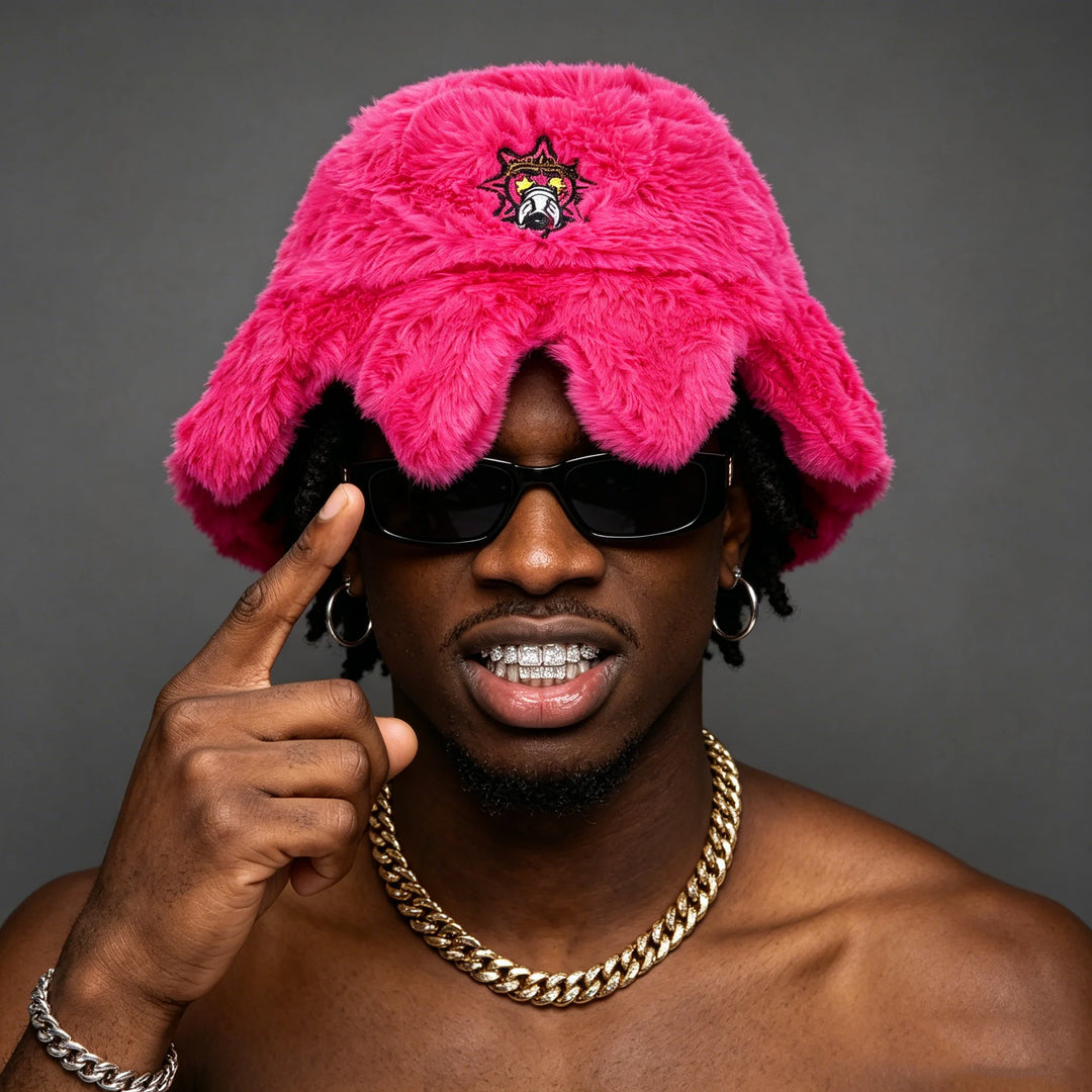 Glo Gang Fur Octopus Hat
