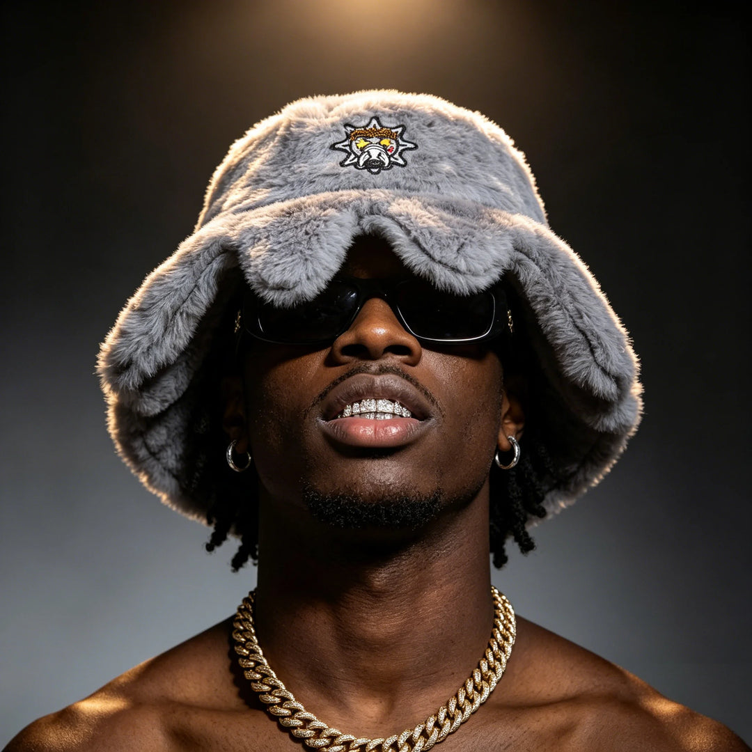 Glo Gang Fur Octopus Hat
