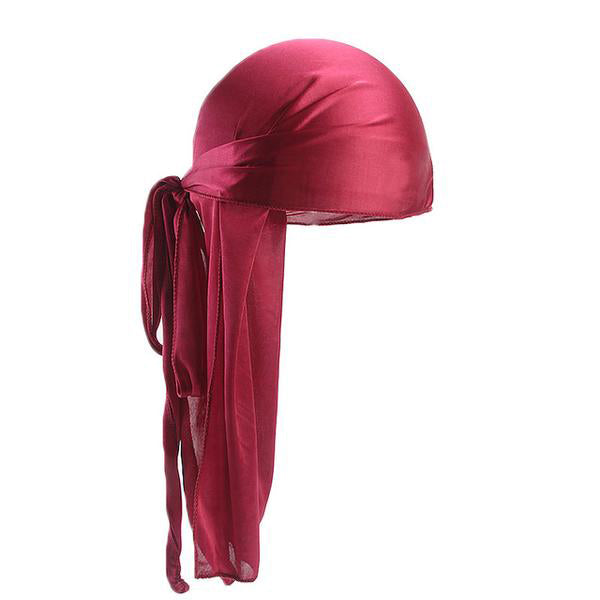 Burgundy Silk Durag — included in Silky Durag Essentials 5-Pack