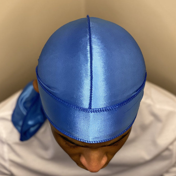 Sky Blue Silk Durag