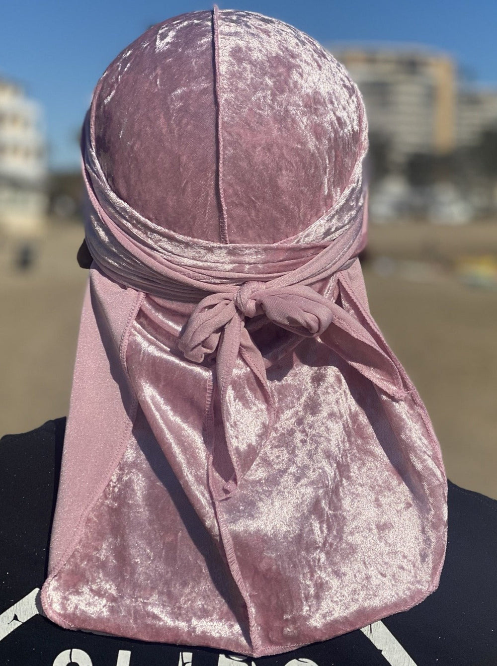 Light Pink Luxury Velvet Durag