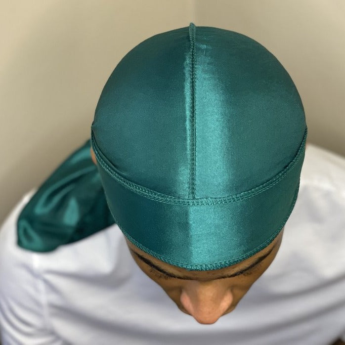 Green Silk Durag