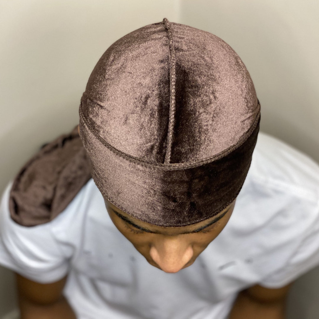 Brown Velvet Durag