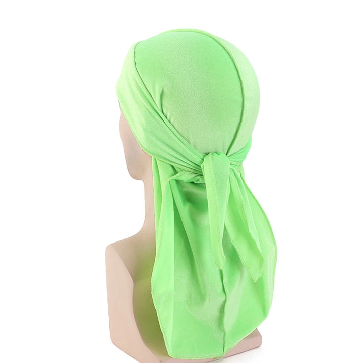 Neon Green Velvet Durag