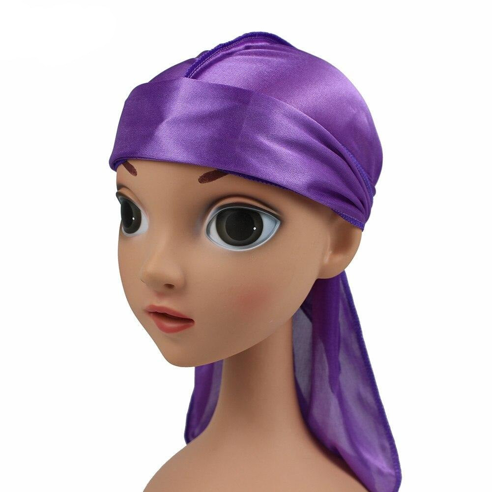 Purple Kids Silky Durag