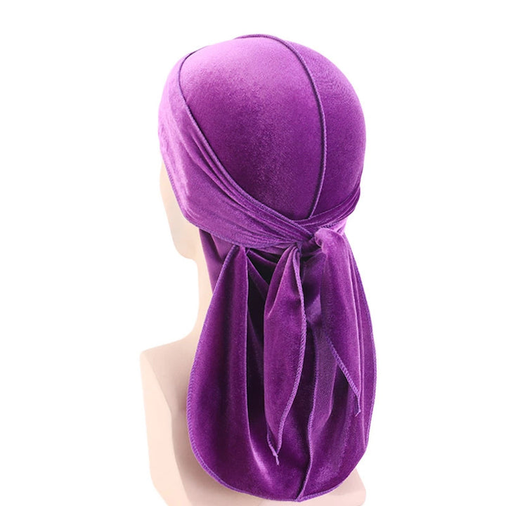 Purple Velvet Durag