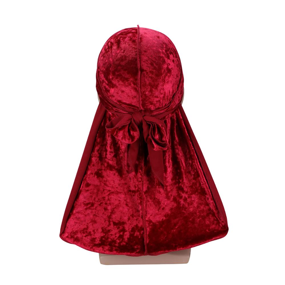 Red Luxury Velvet Durag