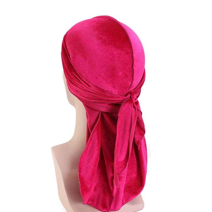 Hot Pink Velvet Durag
