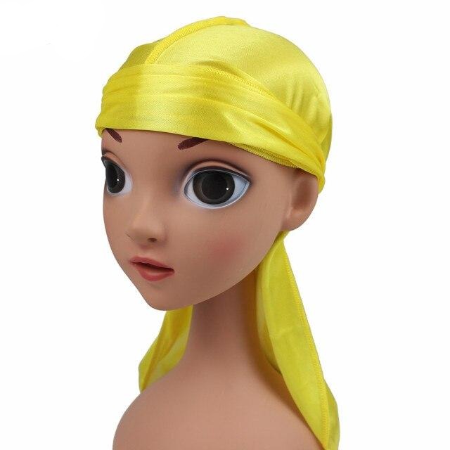 Yellow Kids Silky Durag