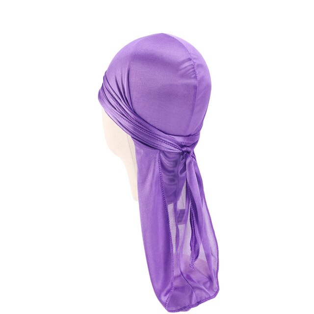 Purple Kids Silky Durag
