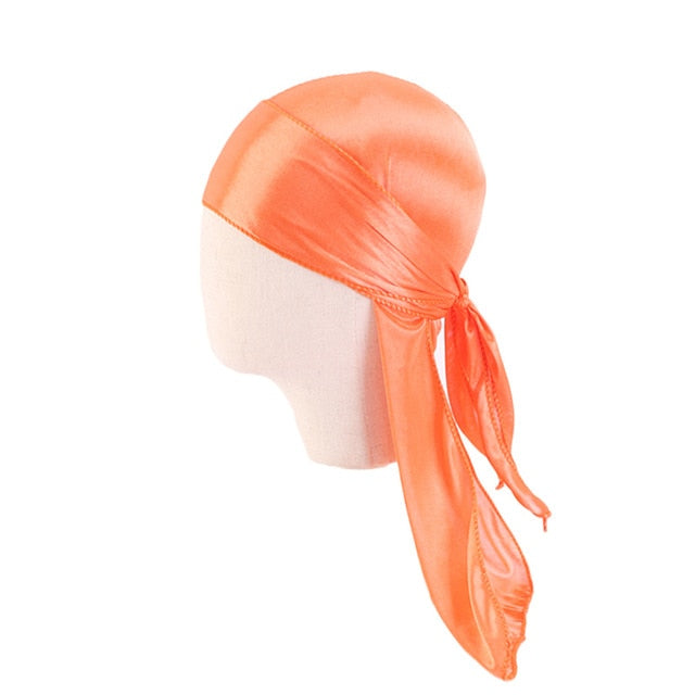 Orange Kids Silky Durag