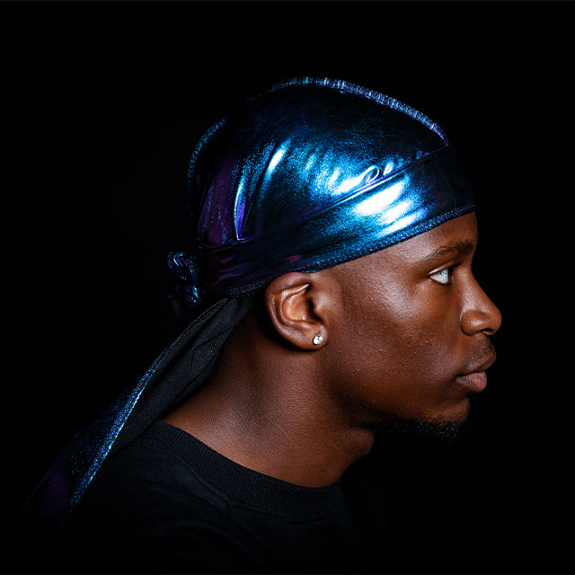 Purple Iridescent Durag