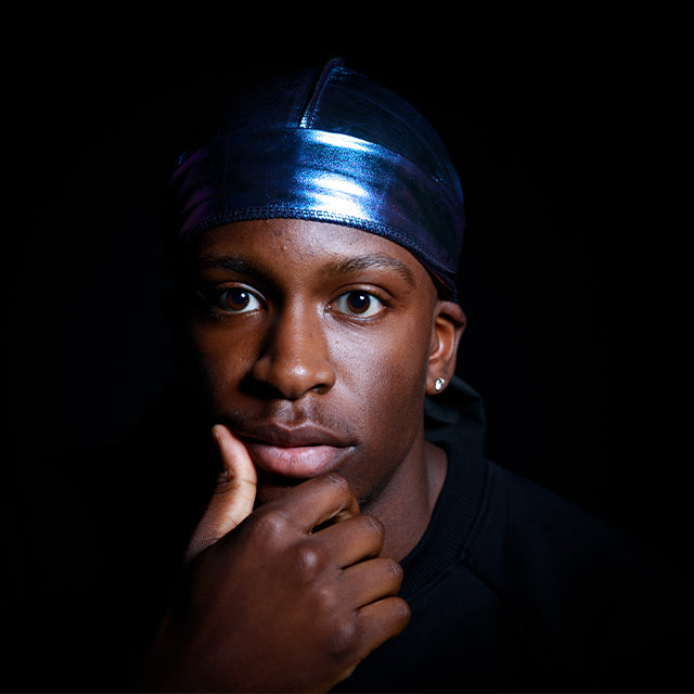 Purple Iridescent Durag