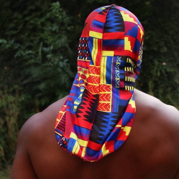 African Print #4 Silky Durag