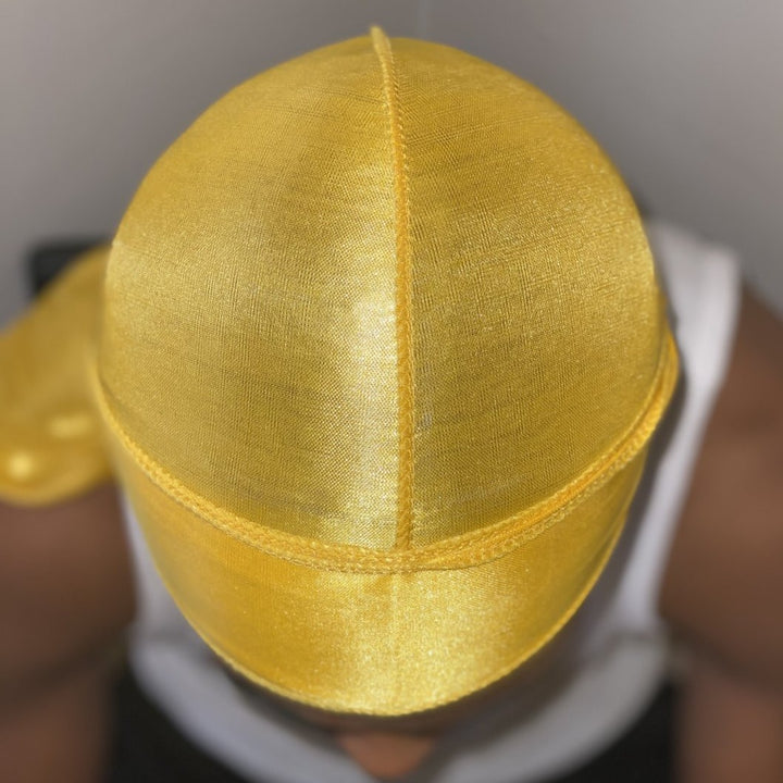 Yellow Silk Durag