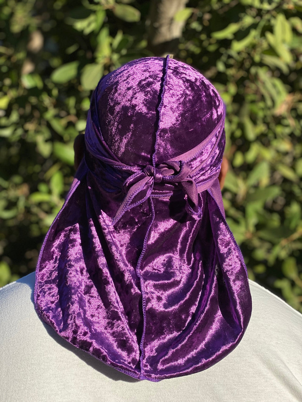 Purple Luxury Velvet Durag