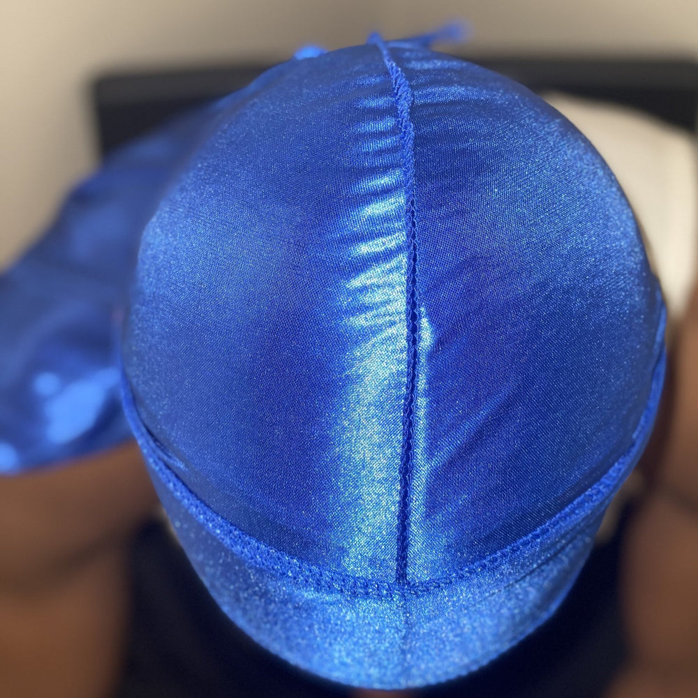 Blue Silk Durag