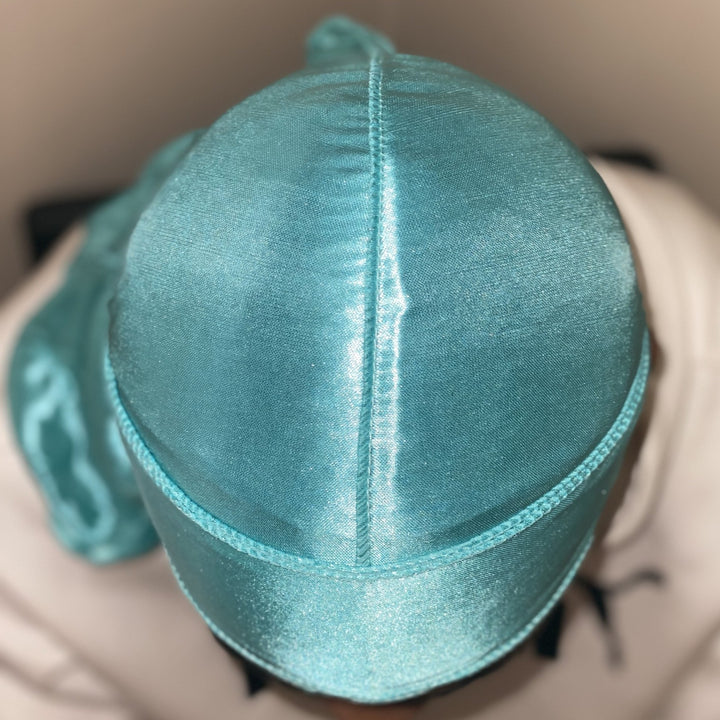 Teal Silk Durag