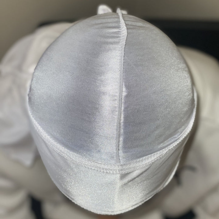 White Silk Durag
