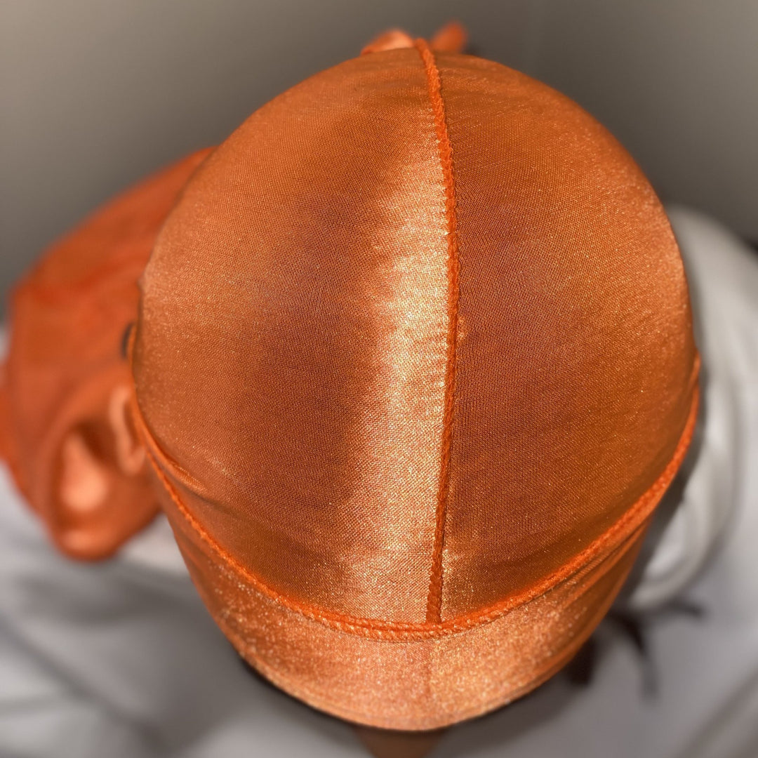 Orange Silk Durag