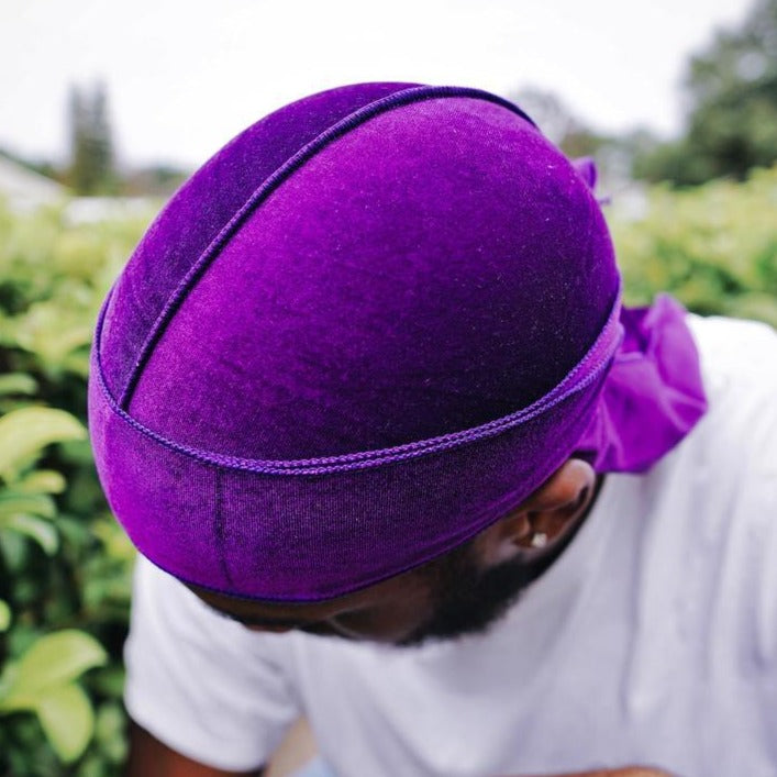 Purple Velvet Durag