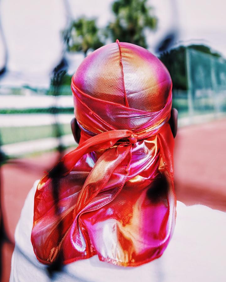 Multicolour #1 Shiny Silk Durag & Extra Large Bonnet Set