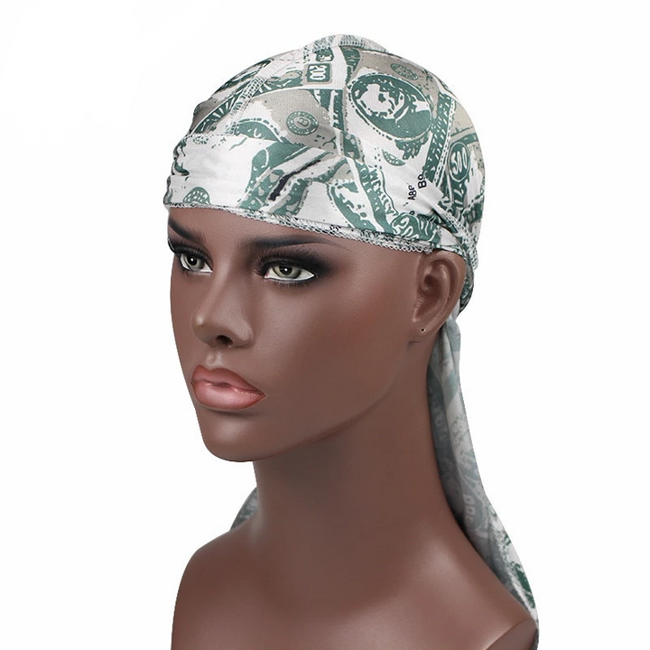 Dollar Print Silky Durag - Taelor Boutique