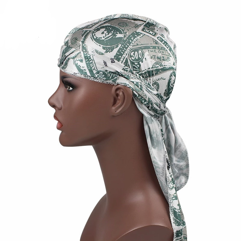 Dollar Print Silky Durag - Taelor Boutique