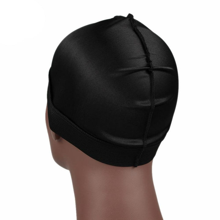 Black Silky Wave Cap - Taelor Boutique