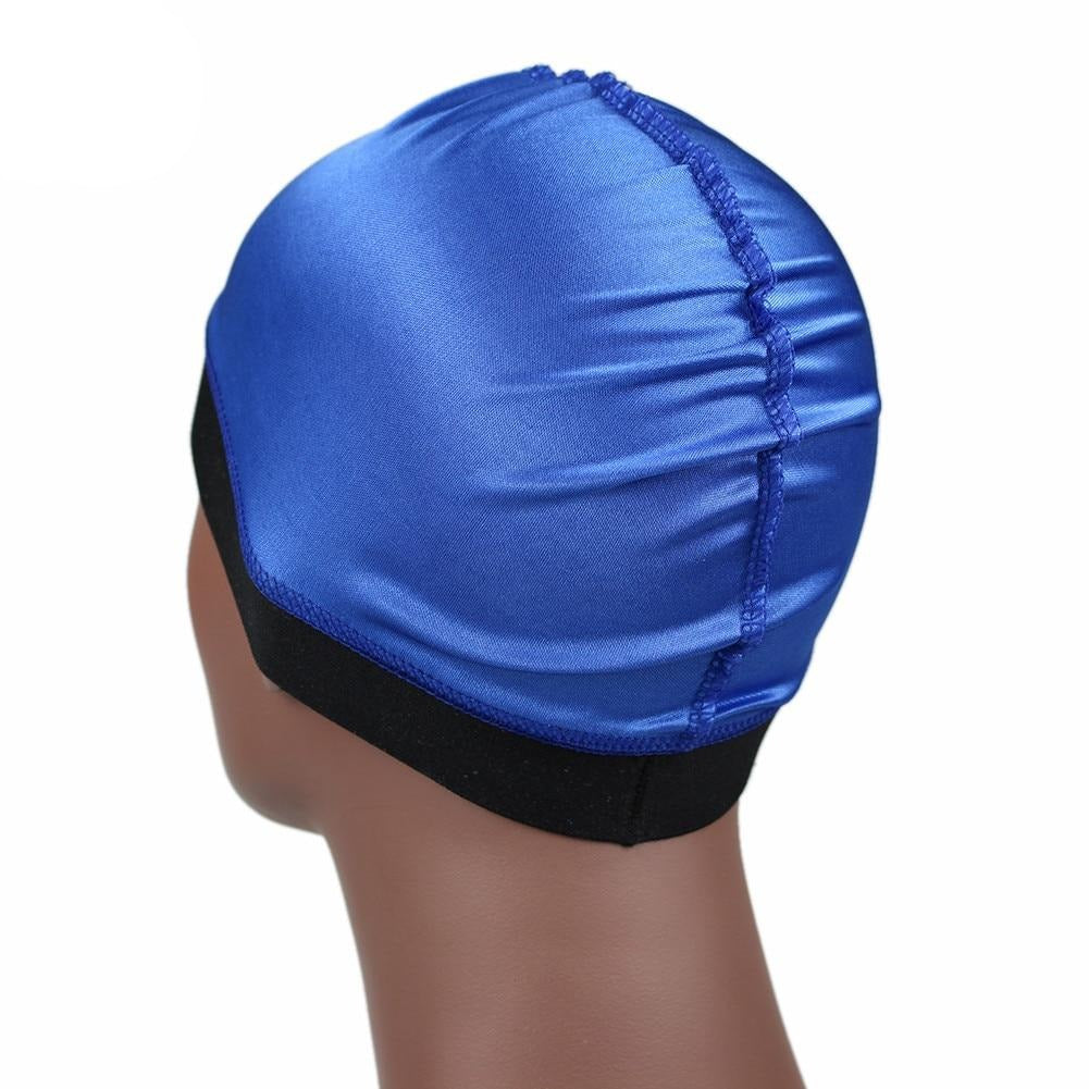 Blue Silky Wave Cap - Taelor Boutique