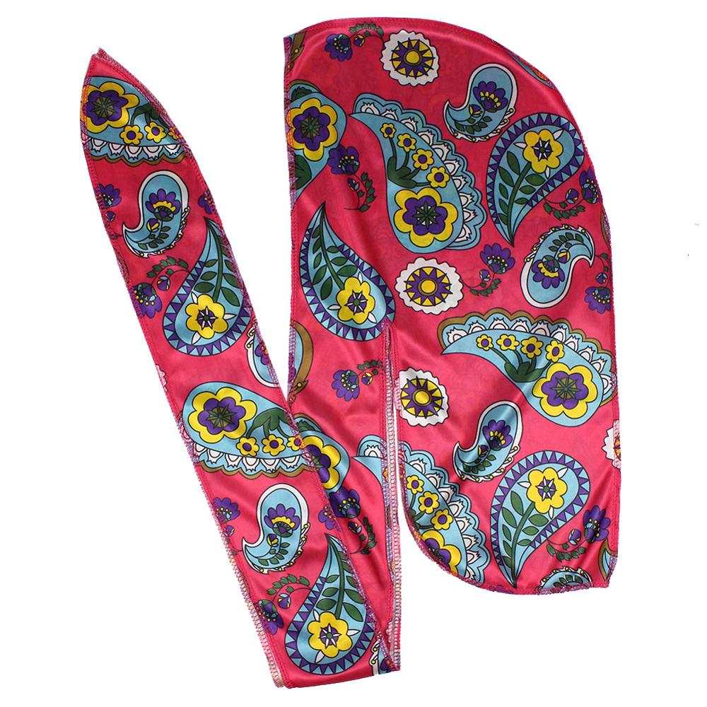 Colourful Paisley Silk Durag - Taelor Boutique