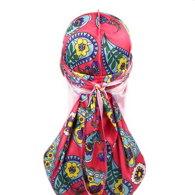 Colourful Paisley Silk Durag - Taelor Boutique