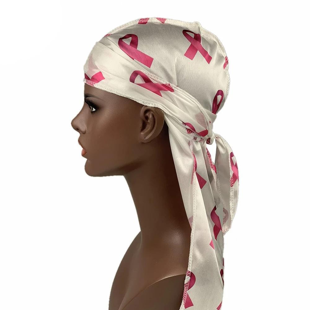 Breast Cancer Awareness Silk Durag