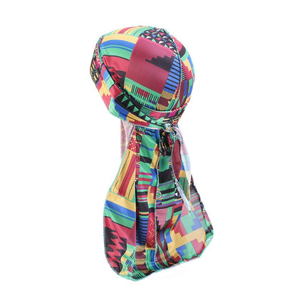 African Print #2 Silky Durag - Taelor Boutique