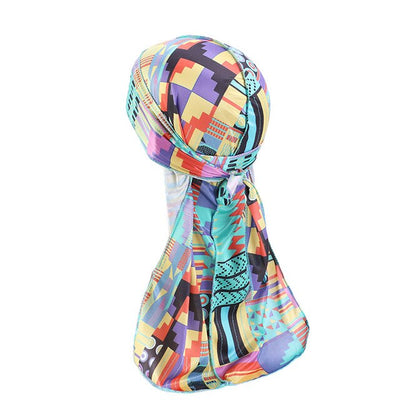 African Print #3 Silky Durag - Taelor Boutique