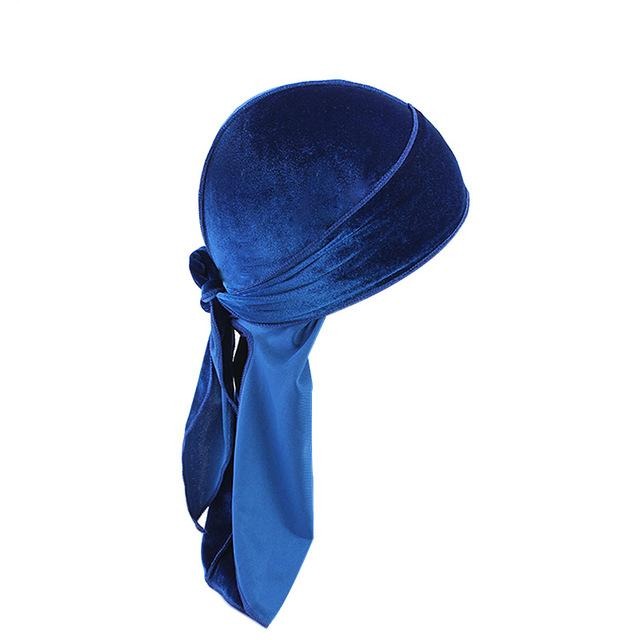 Royal Blue Velvet Durag