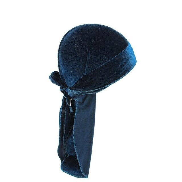 Teal Velvet Durag