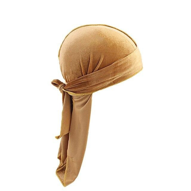 Gold Velvet Durag