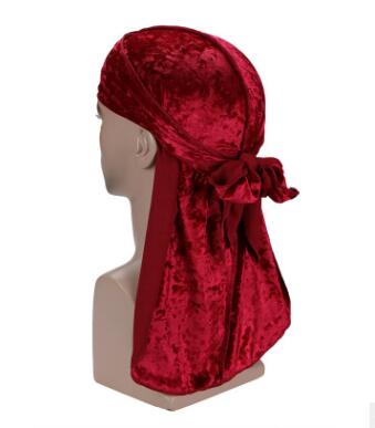 Red Luxury Velvet Durag - Taelor Boutique