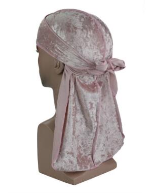 Light Pink Luxury Velvet Durag - Taelor Boutique