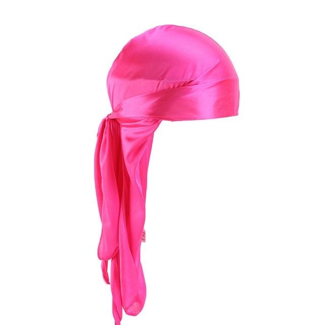 Hot Pink Silk Durag