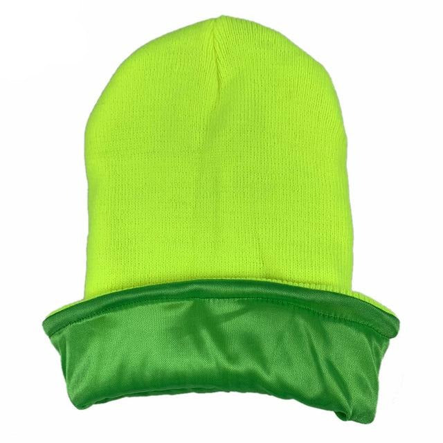 Light Green Satin Lined Beanie