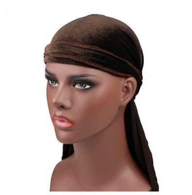 Brown Velvet Durag