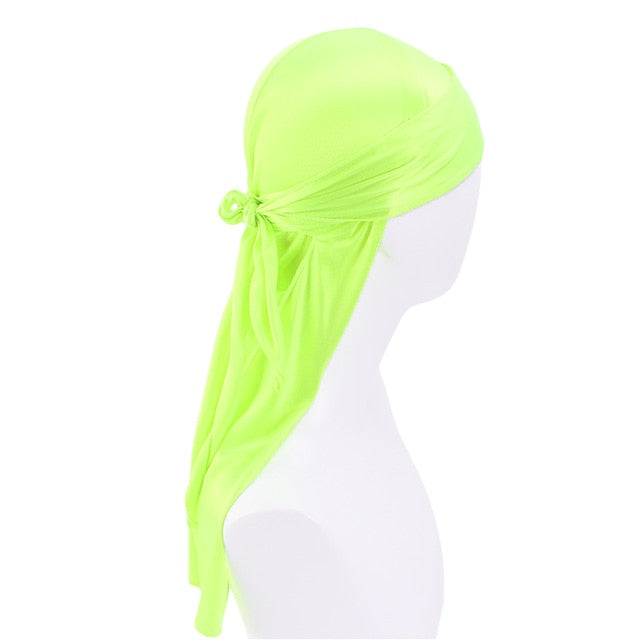 Neon Green Silk Durag